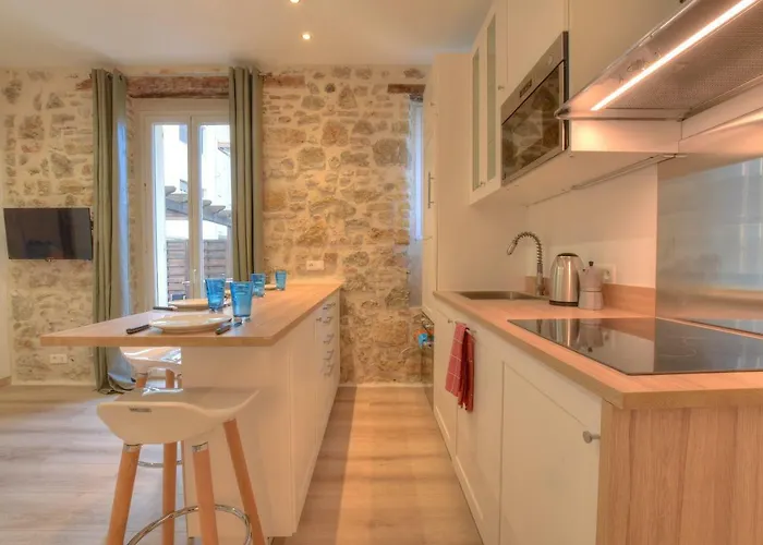 2p Avec Grande Terrasse, Situation Idéale / Vieille Appartamento